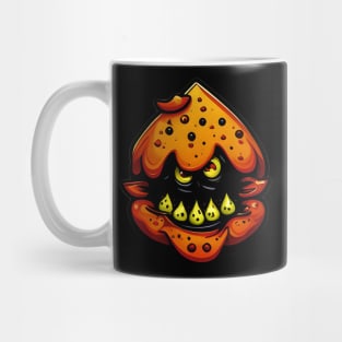 Orange Monster Mug